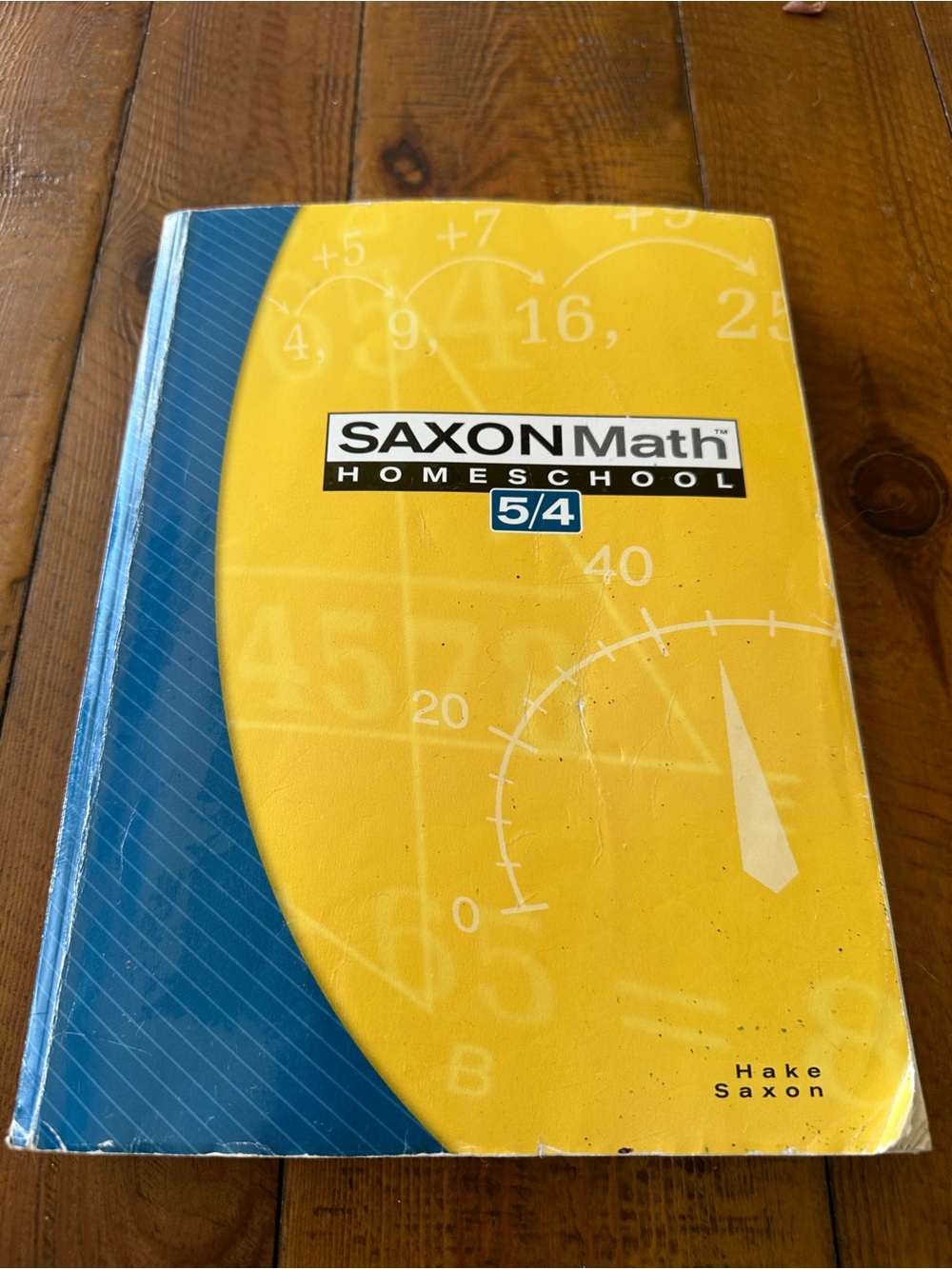 Saxon Math Homeschool 5/4 Textbook